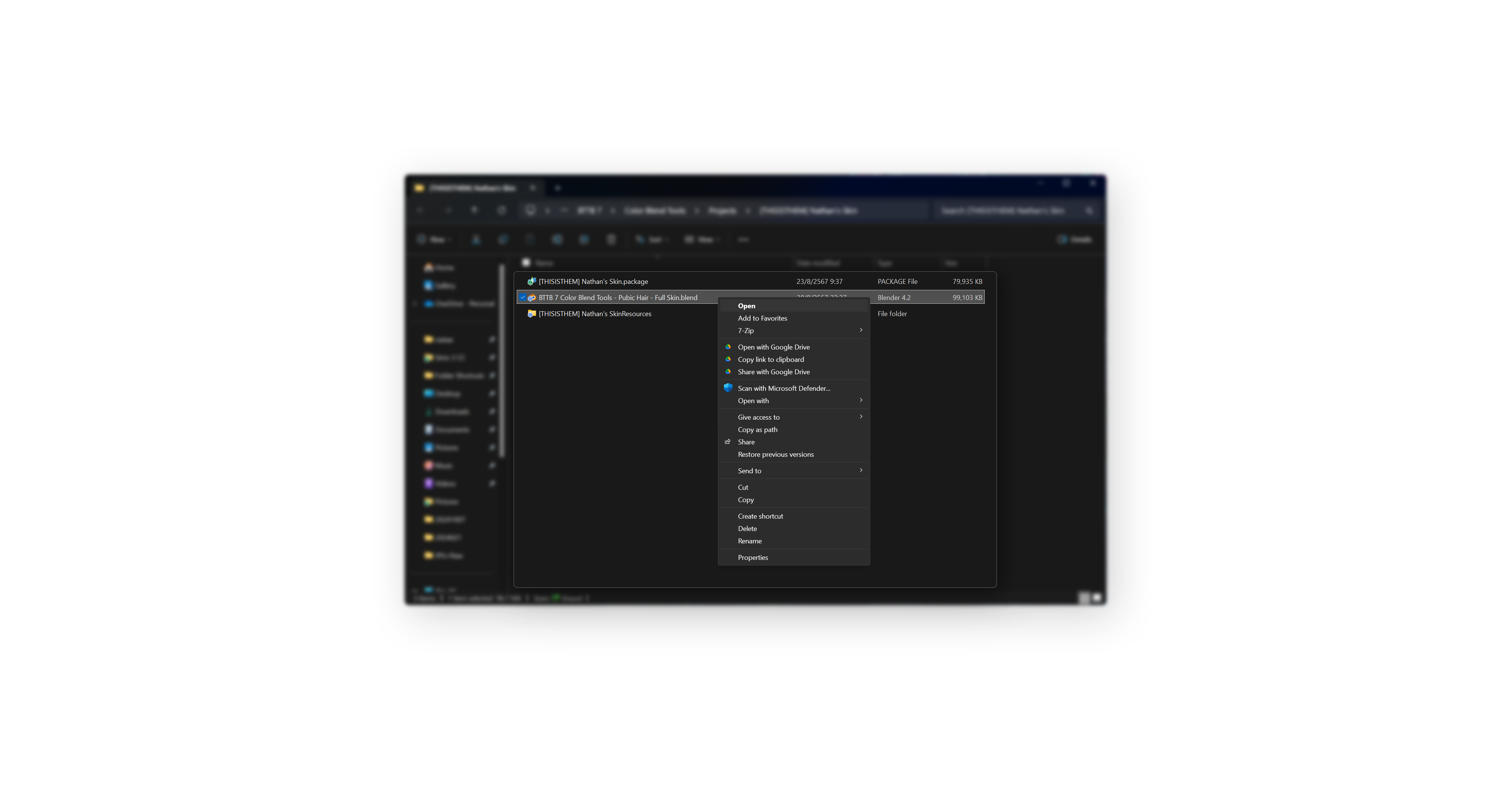 Run Converter tools (.blend file) and wait until it finishes